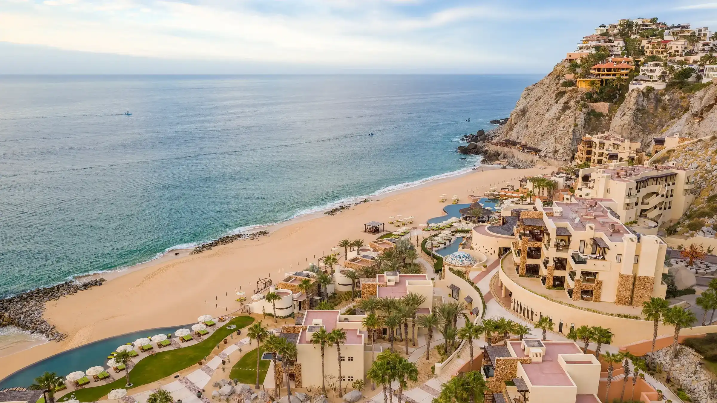 Pedregal coastline above the Pacific in Cabo San Lucas