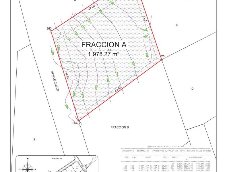 Lot in Rolling Hills, Pacific