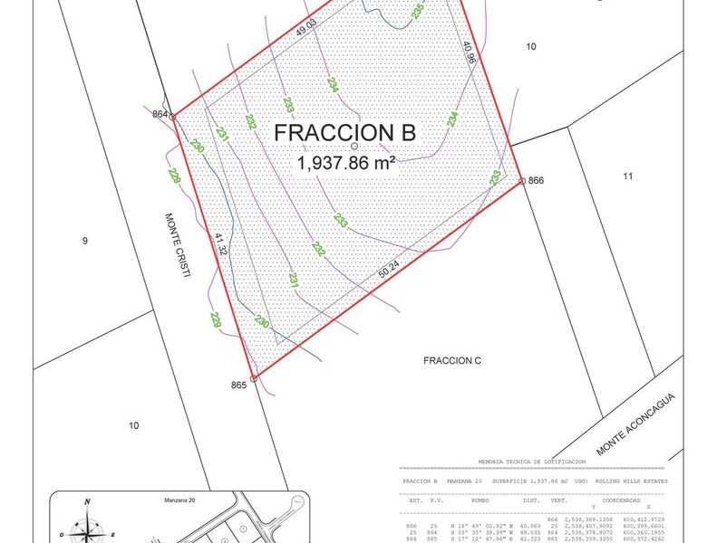 Lot in Rolling Hills, Pacific