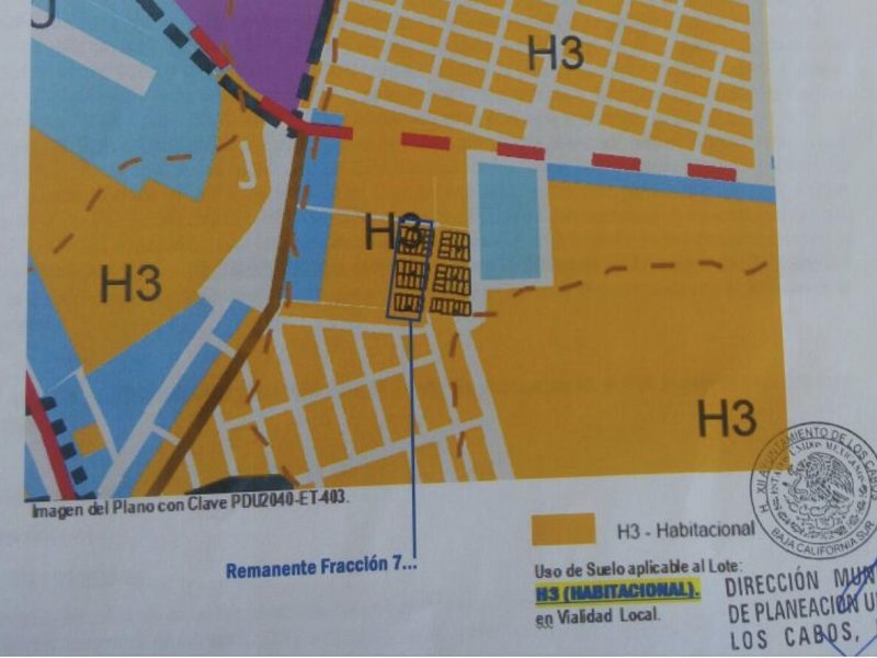 Lot in CSL N-E of19:Genral, Cabo San Lucas