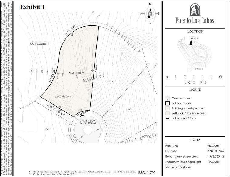 Lot in El Altillo, San Jose del Cabo