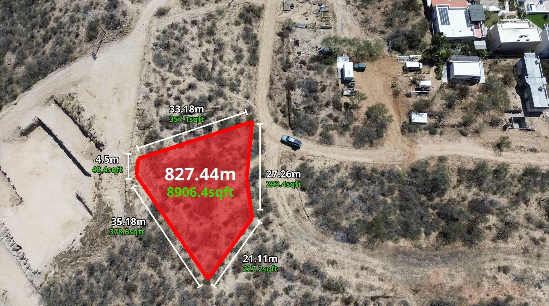 Lot in La Choya, San Jose del Cabo, photo 4