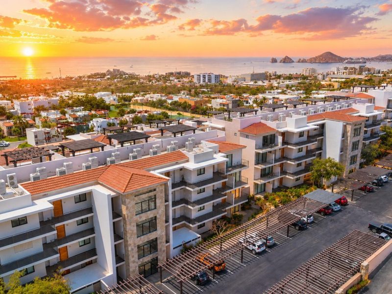 Corner Unit w/ Private Garage B101, Tramonti, Cabo Corridor