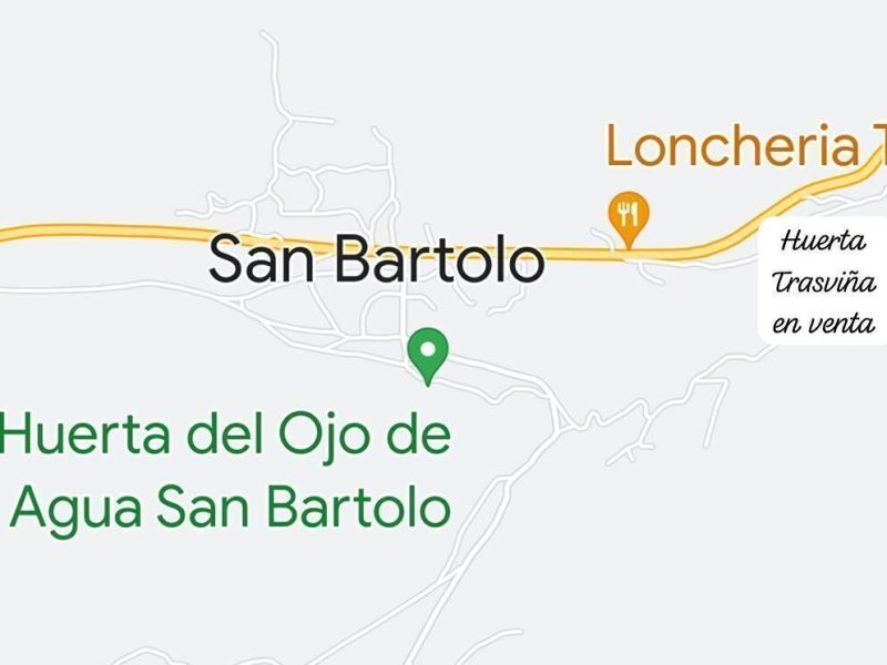 Orchard Land SAN BARTOLO BCS, East Cape