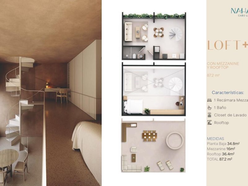 B3U03, Nahara Cabo Living, Cabo Corridor