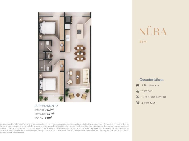 A1L02, Nahara Cabo Living, Cabo Corridor