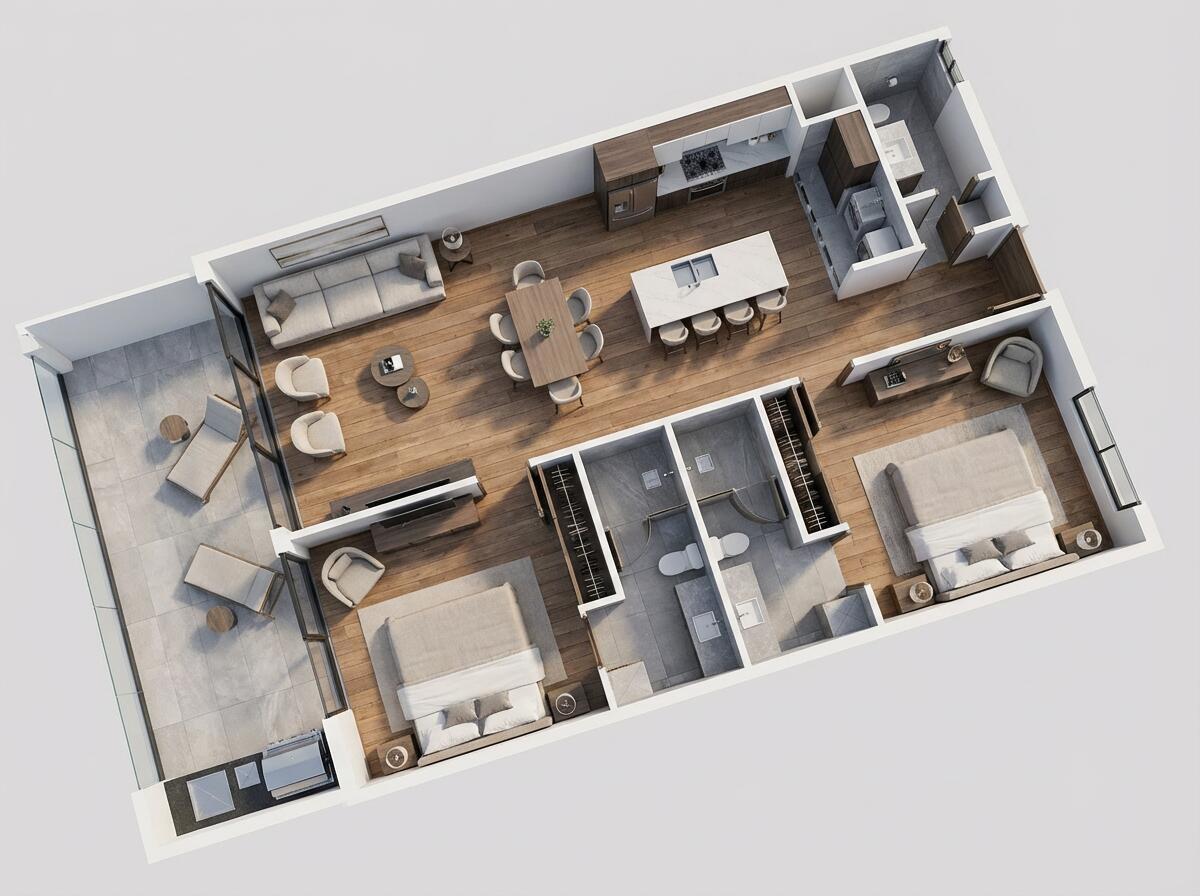 2 BED Tower G Salomon de la Cruz G-203, Tramonti Paradiso, Cabo Corridor, photo 2