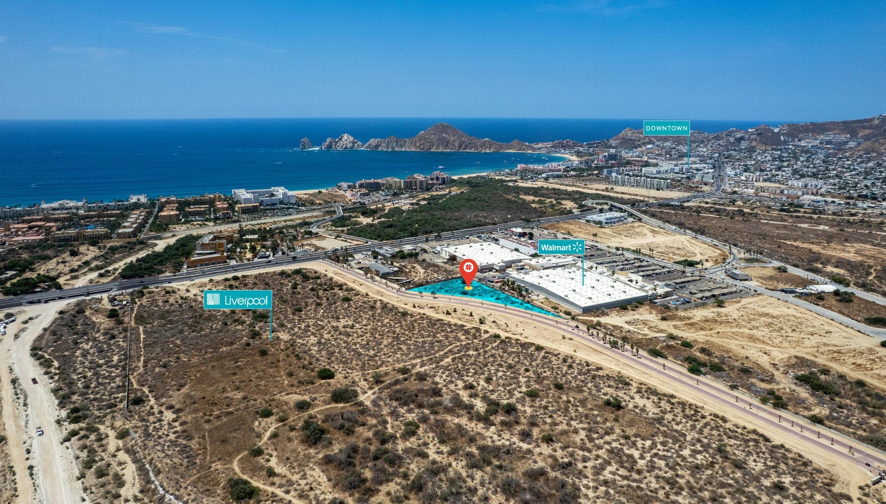 Lot in CSL C/Club Golf, Cabo Corridor, photo 2