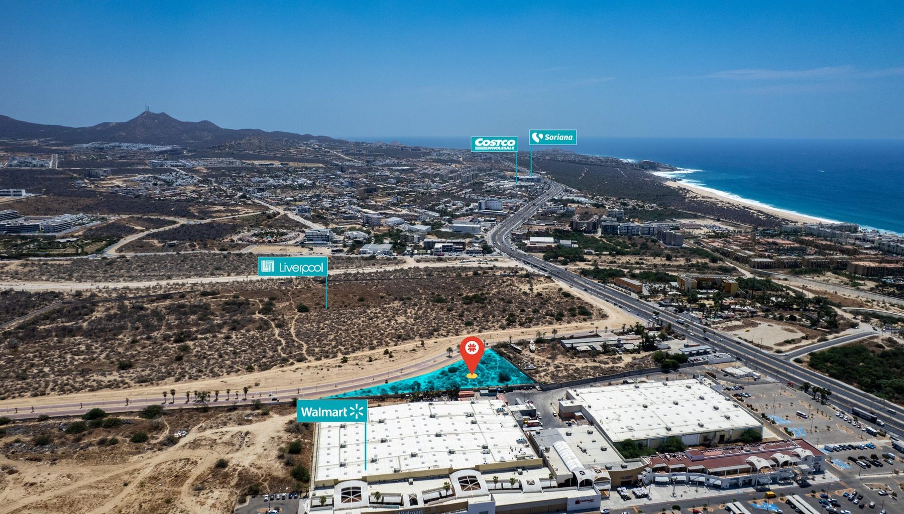 Lot in CSL C/Club Golf, Cabo Corridor, photo 3