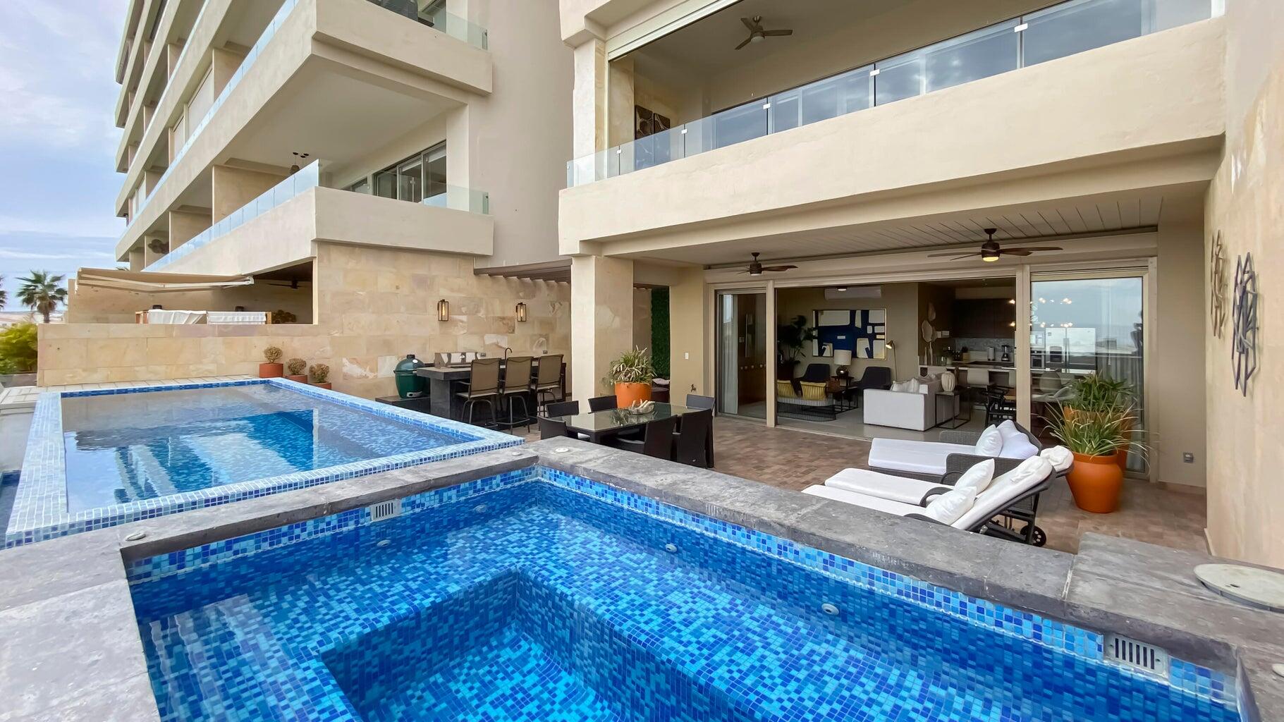 Pool & Jacuzzi Ocean view Vistavela II 3106, Vista Vella II, Cabo Corridor, photo 3