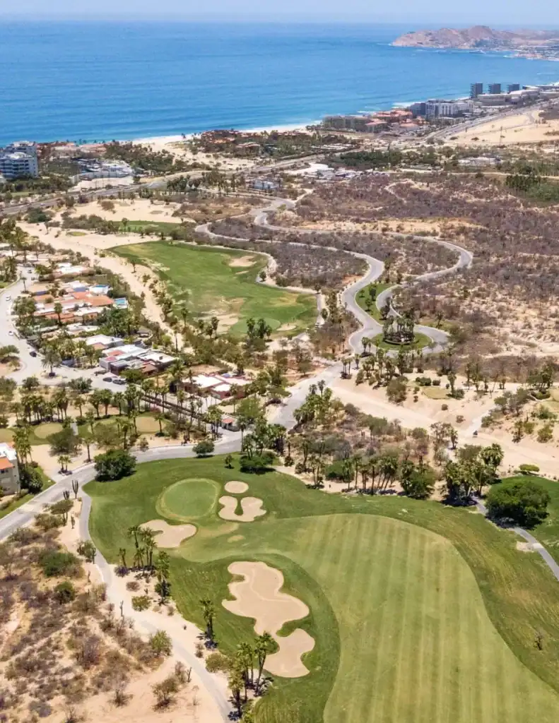 Cabo Real San Jose Corridor: MLS 26-1672 (798A1413): Casa del Mar oceanfront condominium buildings and swimming cove ...