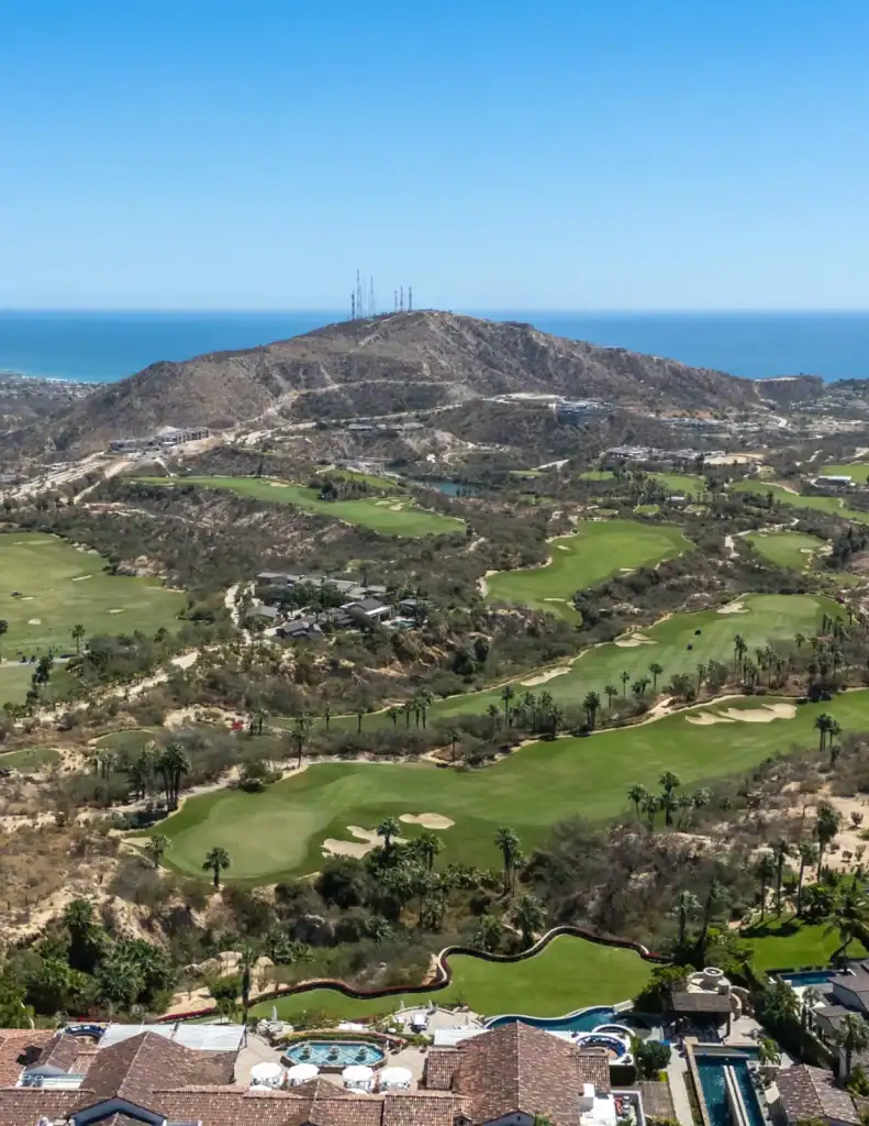 Querencia San Jose Corridor: Verandas A-101-96. Querencia San Jose Corridor: Cover : a Campo Bajo bluff-top hole abo...