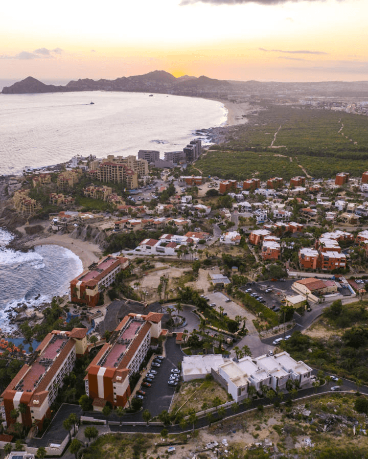 Cabo Tourist Corridor Aerial